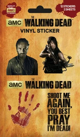 The Walking Dead Vinyl - Sticker Pack Bild 1