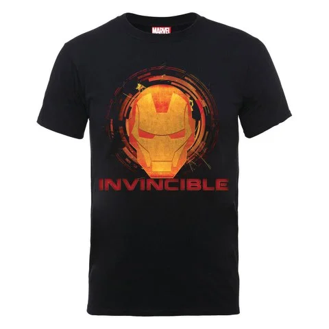 Marvel Avengers Assemble Iron Man Invincible Men's T-Shirt - Black - S - Schwarz Bild 1