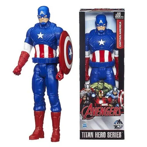 Marvel Avengers Age of Ultron Titan Hero Captain America 12 Inch Action Figure Bild 1