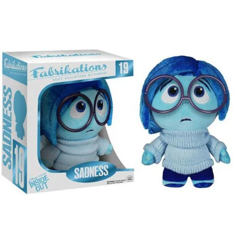 Disney Inside Out Sadness Fabrikations Plush Figure Bild 1