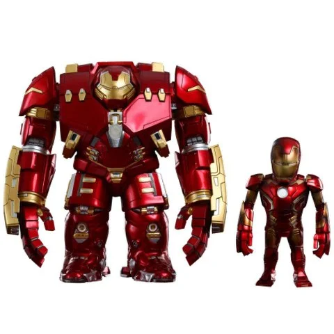 Avengers Age of Ultron Artist Mix Wackelkopf-Figuren Hulkbuster & Battle Damaged Iron Man Bild 1