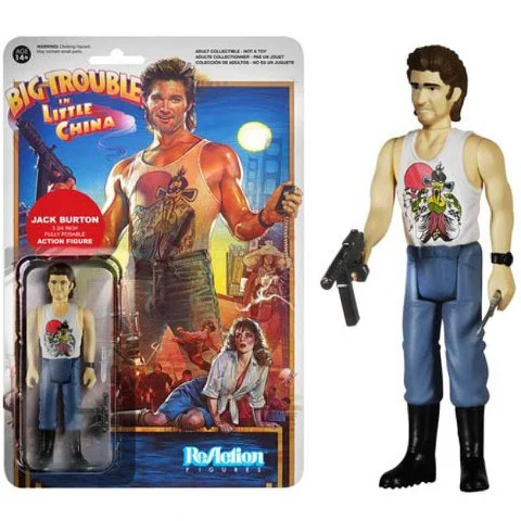 ReAction Big Trouble in Little China Jack Burton 3 3/4 Inch Action Figure Bild 1
