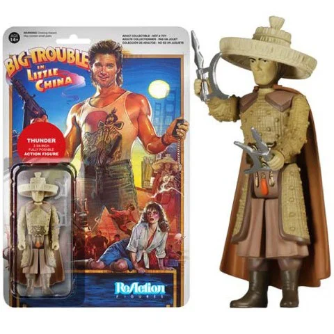 ReAction Big Trouble in Little China Thunder 3 3/4 Inch Action Figure Bild 1