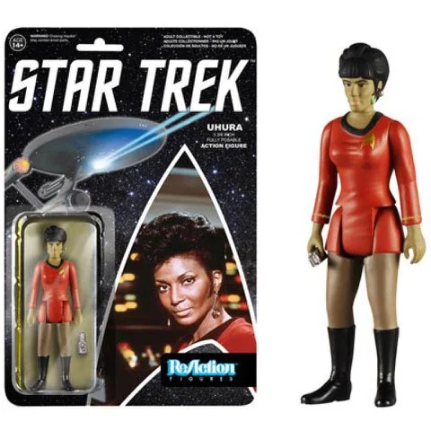 ReAction Star Trek Uhura 3 3/4 Inch Action Figure Bild 1