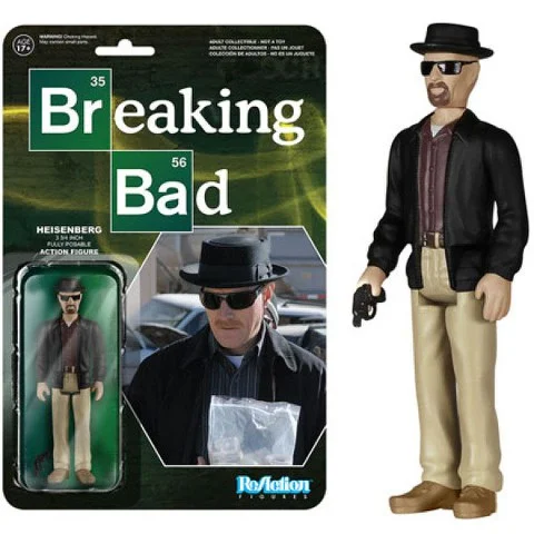 ReAction Breaking Bad Heisenberg 3 3/4 Inch Action Figure Bild 1