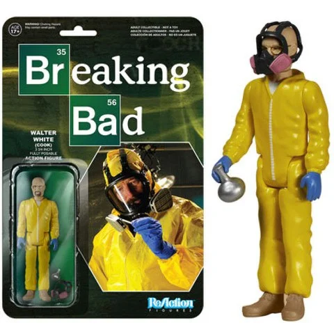 ReAction Breaking Bad Walter White Cook 3 3/4 Inch Action Figure Bild 1