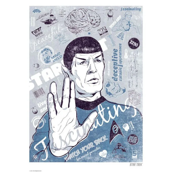 Spock's Brain Limited Edition Giclee Art Print - Timed Sale Bild 1
