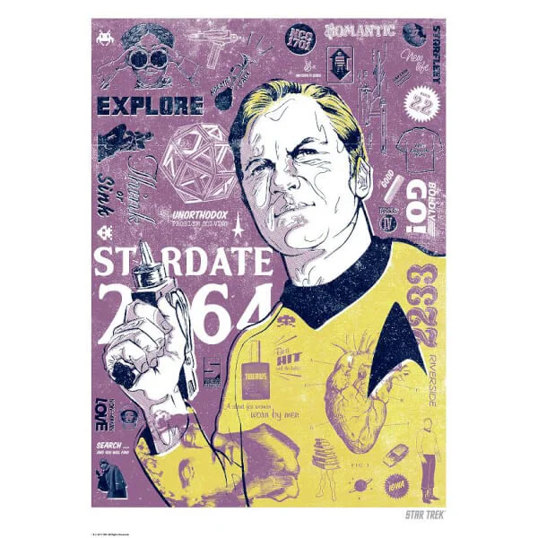 Kirk's Heart Limited Edition Giclee Art Print - Timed Sale Bild 1