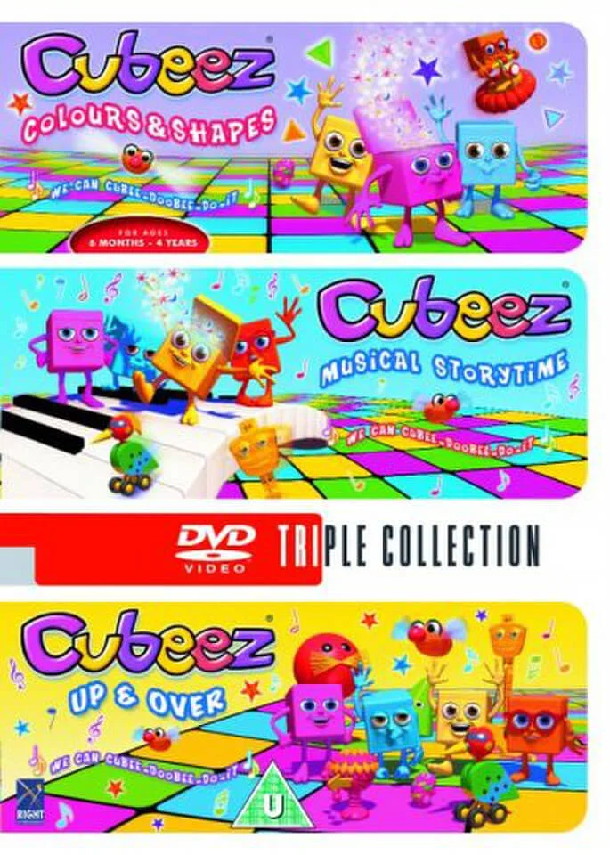Cubeez: Colours And Shapes/Musical Storytime/Up And Over Bild 1
