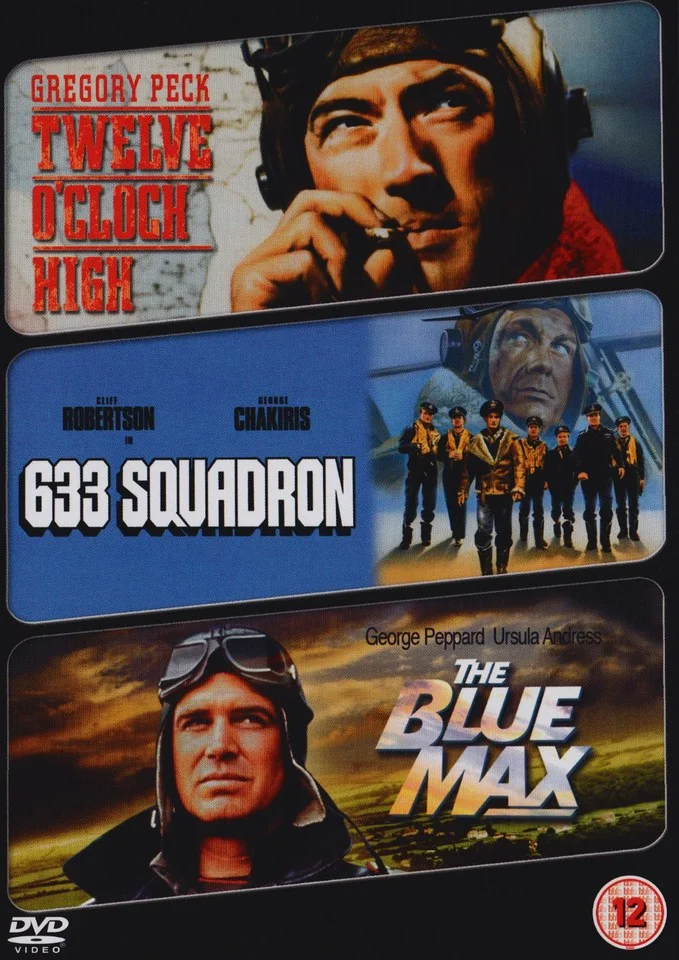 Twelve O'Clock High/ 633 Squadron/ The Blue Max Bild 1