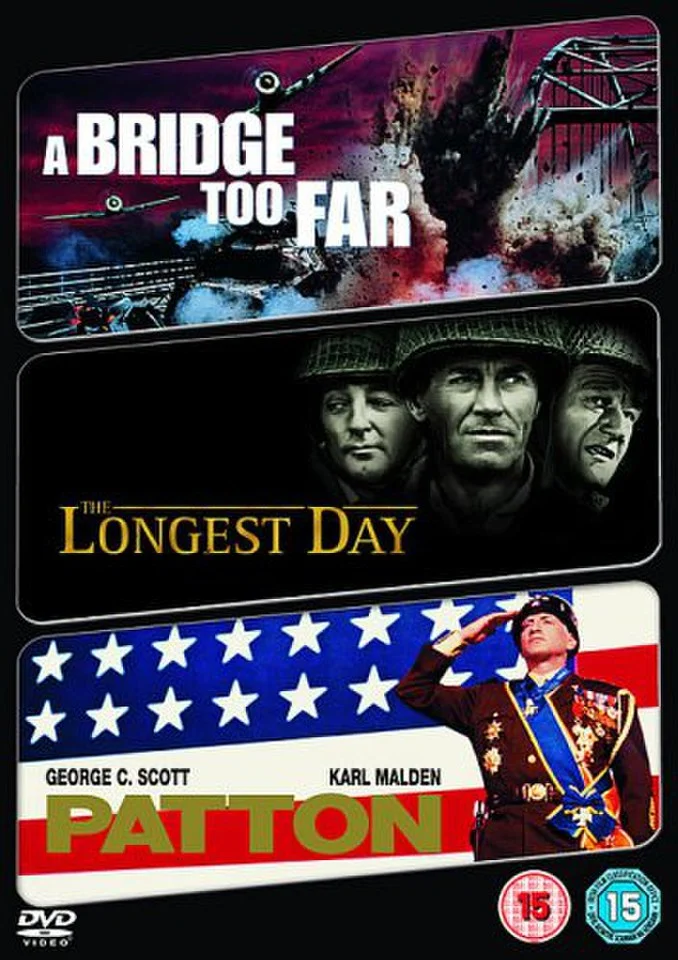 Longest Day/ A Bridge Too Far/ Patton Bild 1