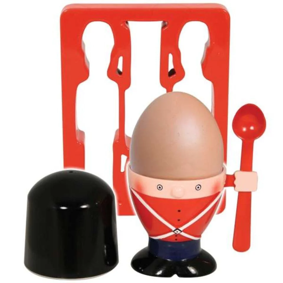 Soldat Eierbecher und Toast Schneider Bild 1