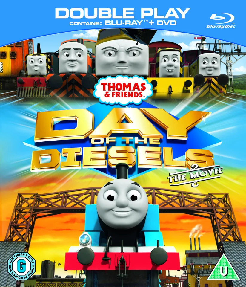 Thomas and Friends: Day of the Diesels - Double Play (Blu-Ray and DVD) Bild 1