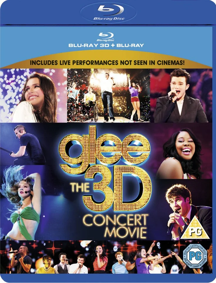 Glee The Concert Movie - Ultimate 3D Edition (Contains 3D Blu-ray, Blu-ray, DVD and Digital Copy) Bild 1