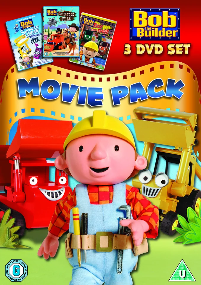 Bob the Builder Movie Pack (Snowed Under / Built to be Wild / Race to the Finish) Bild 1