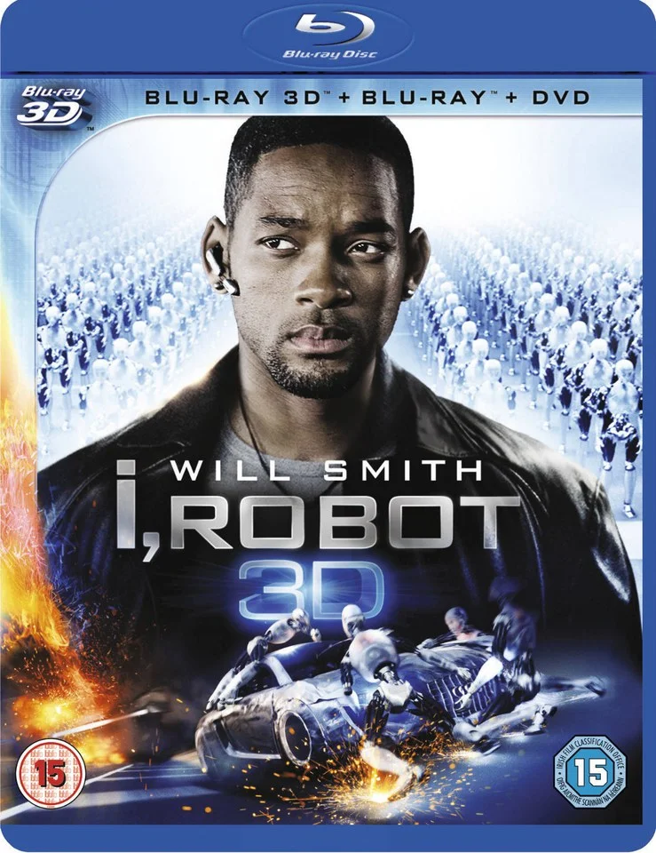 I Robot 3D (Includes 2D Blu-Ray and DVD) Bild 1