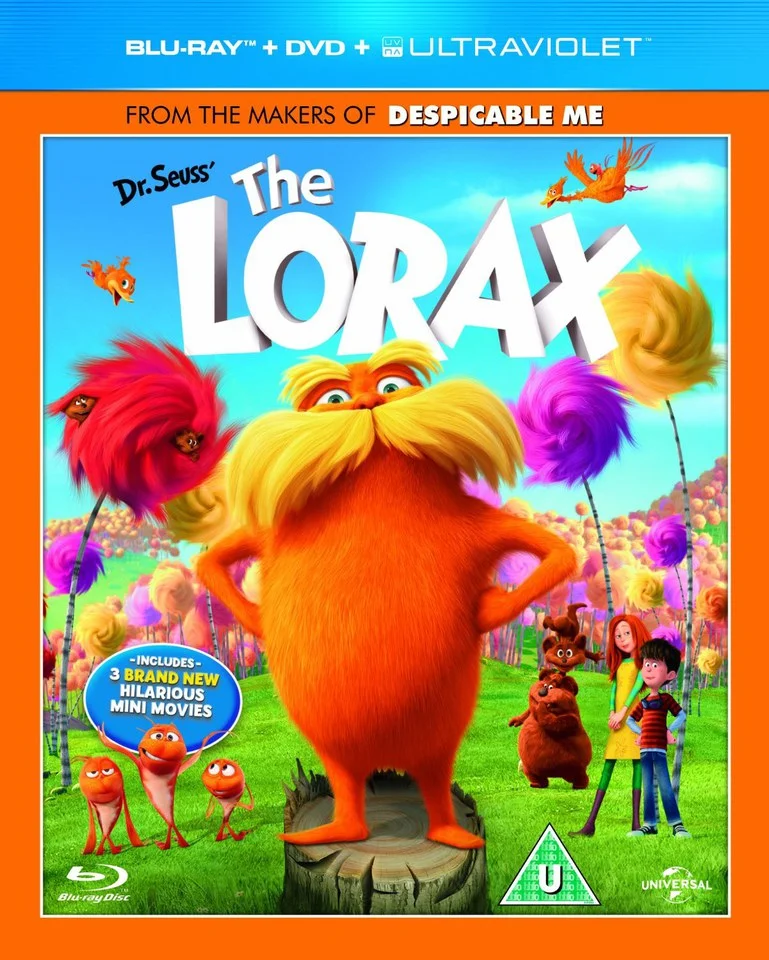 Dr. Seuss The Lorax (Blu-Ray, DVD and UltraViolet Copy) Bild 1
