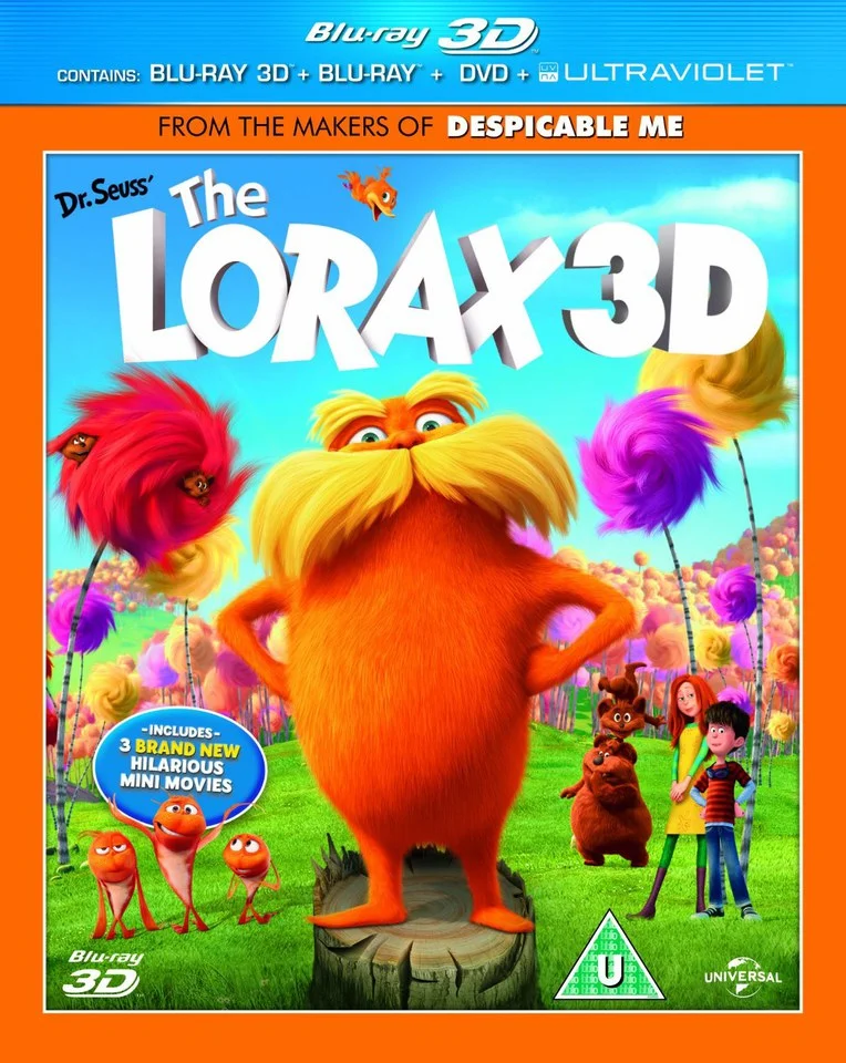 Der Lorax 3D (3D und 2D Blu-Ray, DVD und UltraViolet Copy) Bild 1