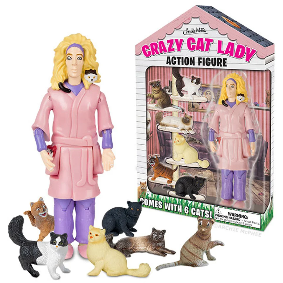 Crazy Cat Lady Action Figure Bild 1