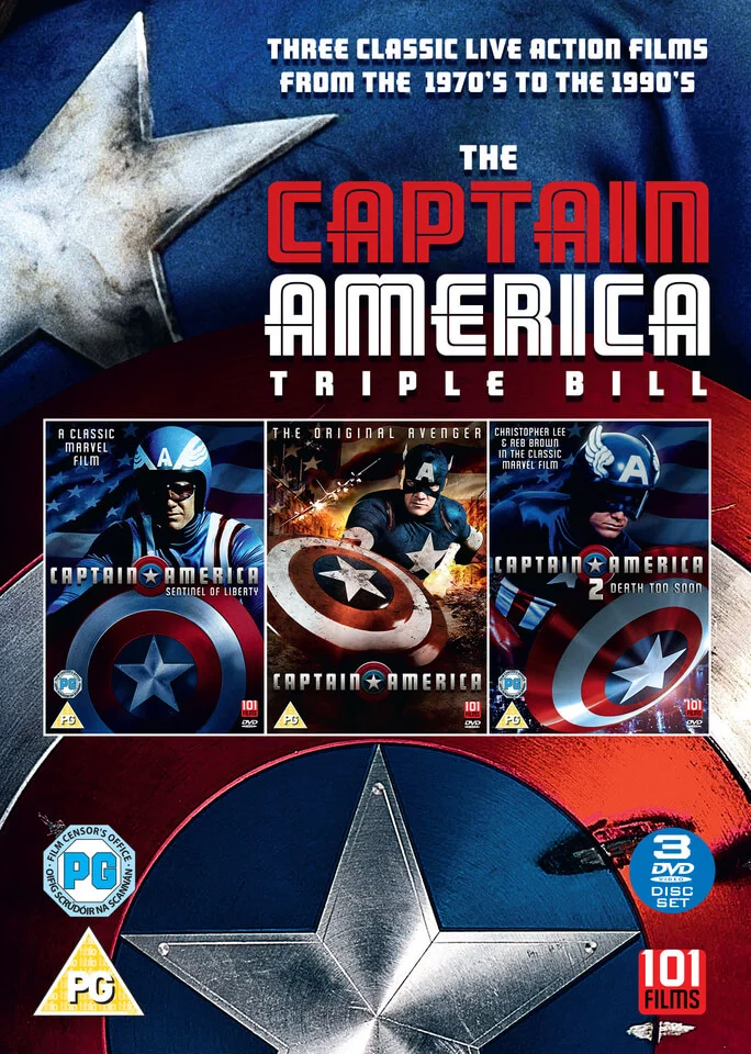 Captain America Triple Box Set Bild 1