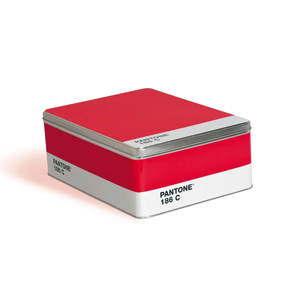 Seletti Pantone 186 Ruby Red Metal Storage Box Bild 1