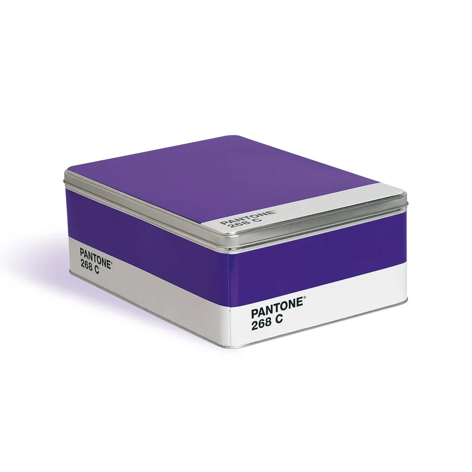 Seletti Pantone 268 Royal Purple Metal Storage Box Bild 1