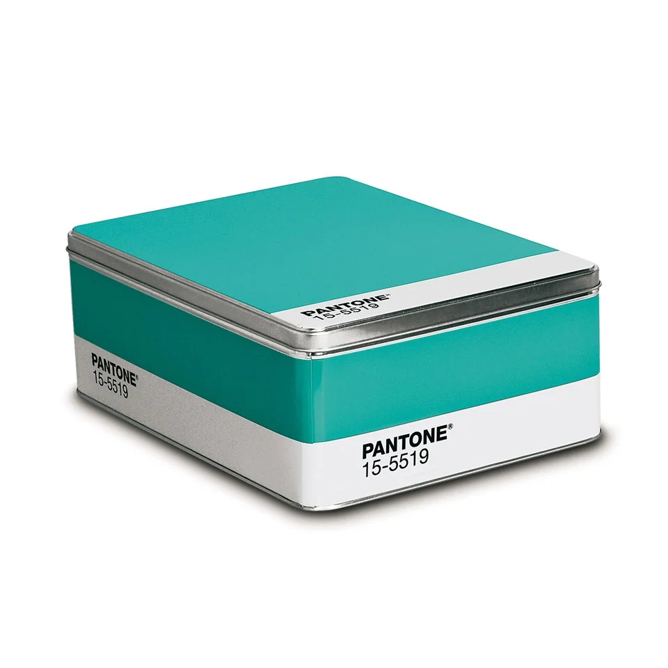 Seletti Pantone 15-5519 Metallbox - Türkis Bild 1