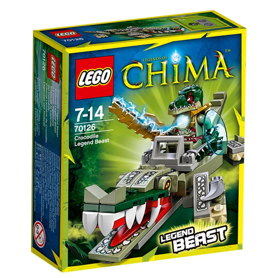 LEGO Chima: Crocodile Legend Beast (70126) Bild 1