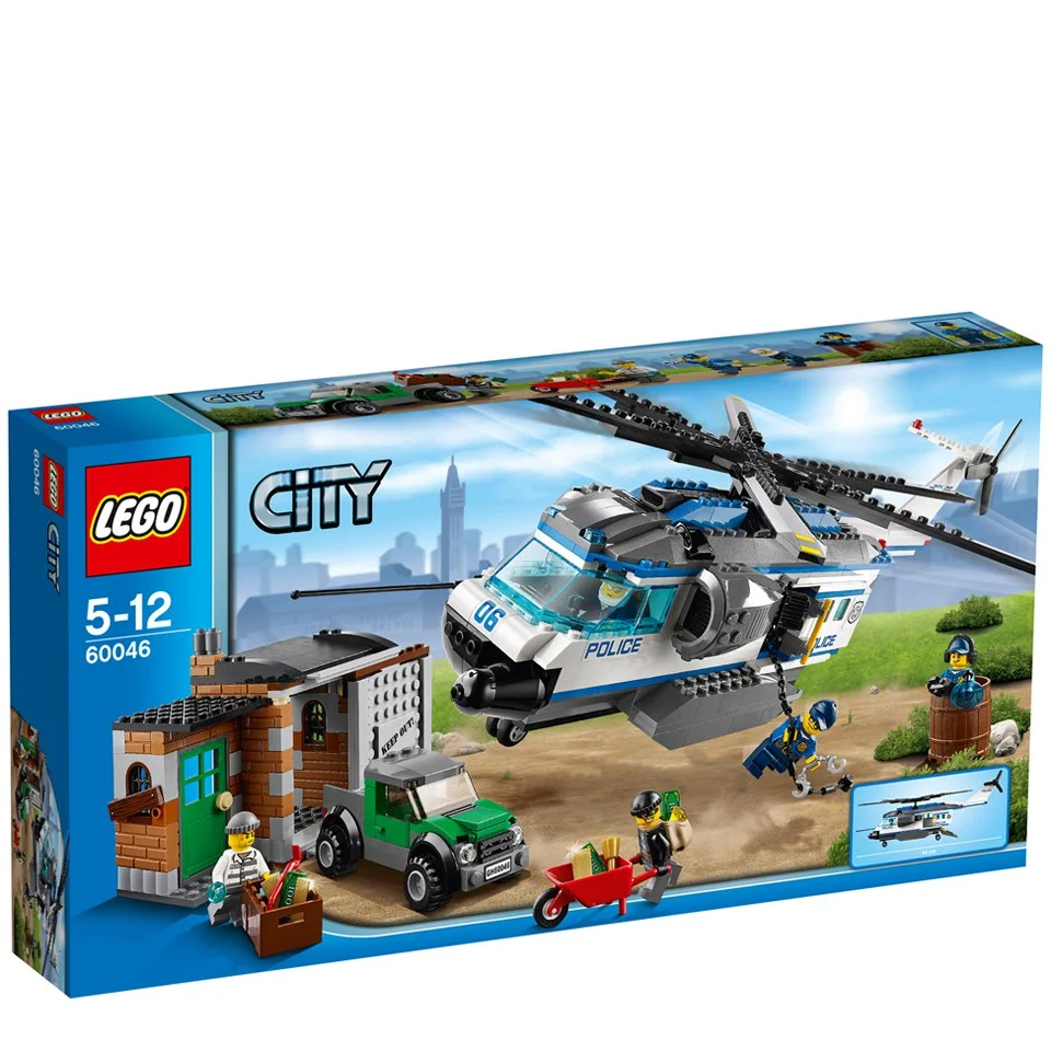 LEGO City Police: Verfolgung mit dem Polizei-Hubschrauber(60046) Bild 1