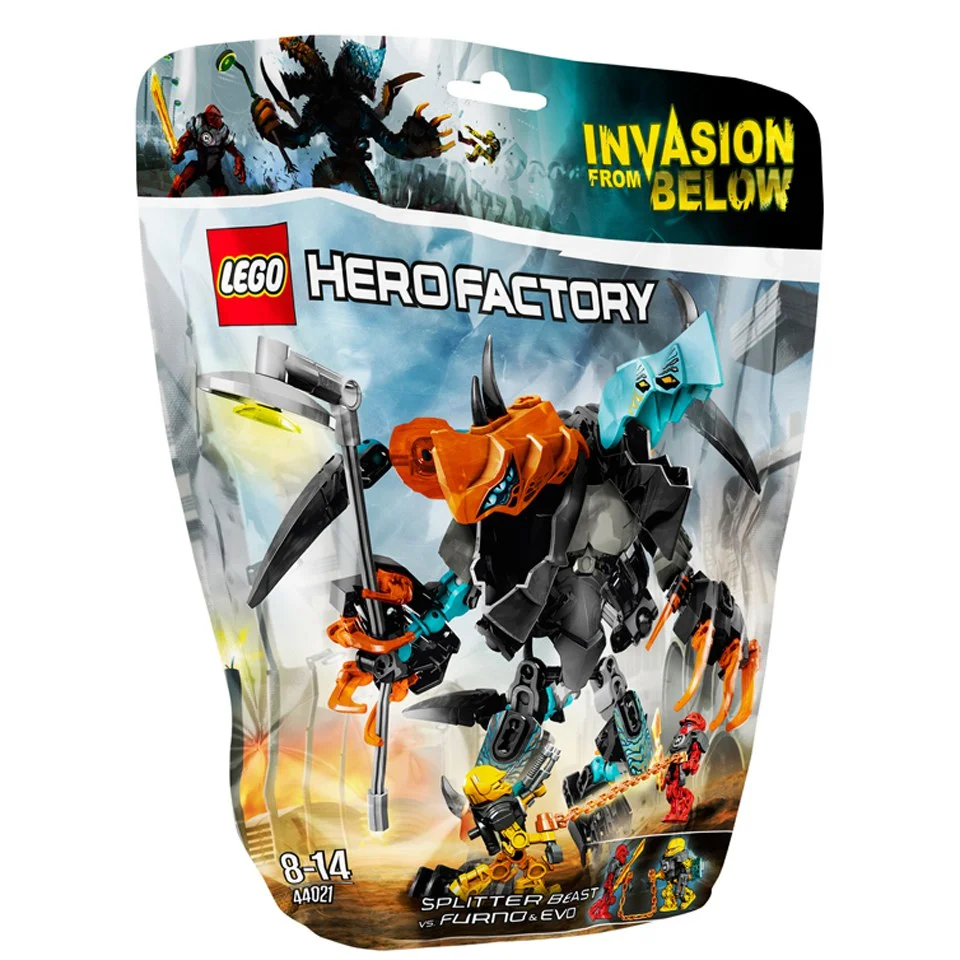 LEGO Hero Factory: SPLITTER Beast vs. FURNO and EVO (44021) Bild 1