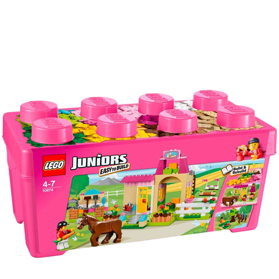 LEGO Juniors: Große Steinebox Mädchen Ponyhof (10674) Bild 1