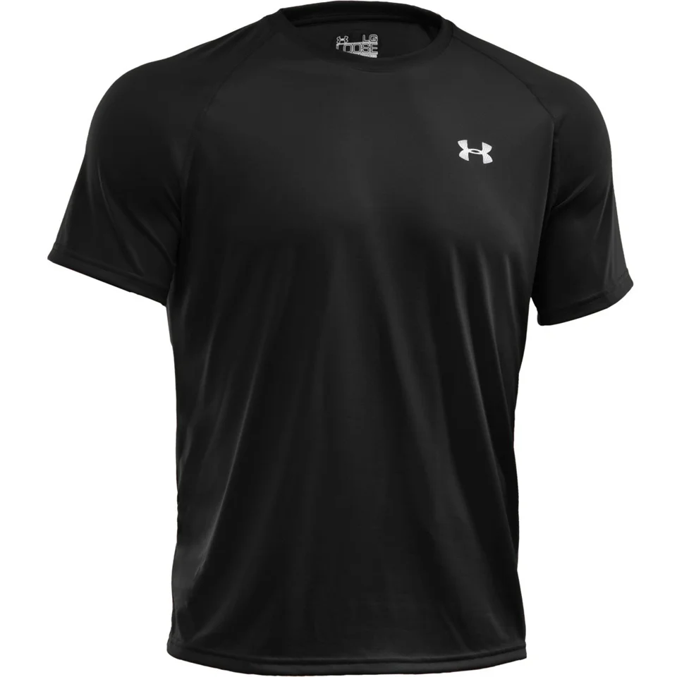 Under Armour Herren Tech T-Shirt Kurzarm - Black - S - Schwarz Bild 1