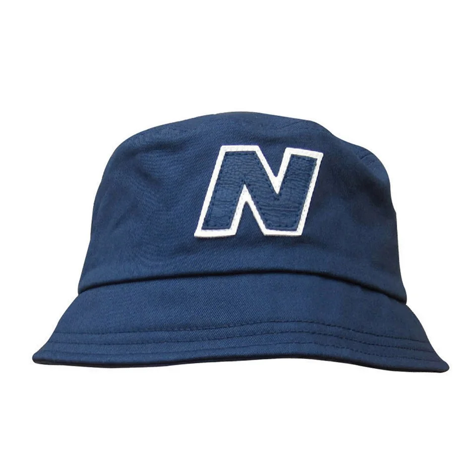 New Balance Unisex Glasto Cotton Bucket Hat - Navy/White Bild 1