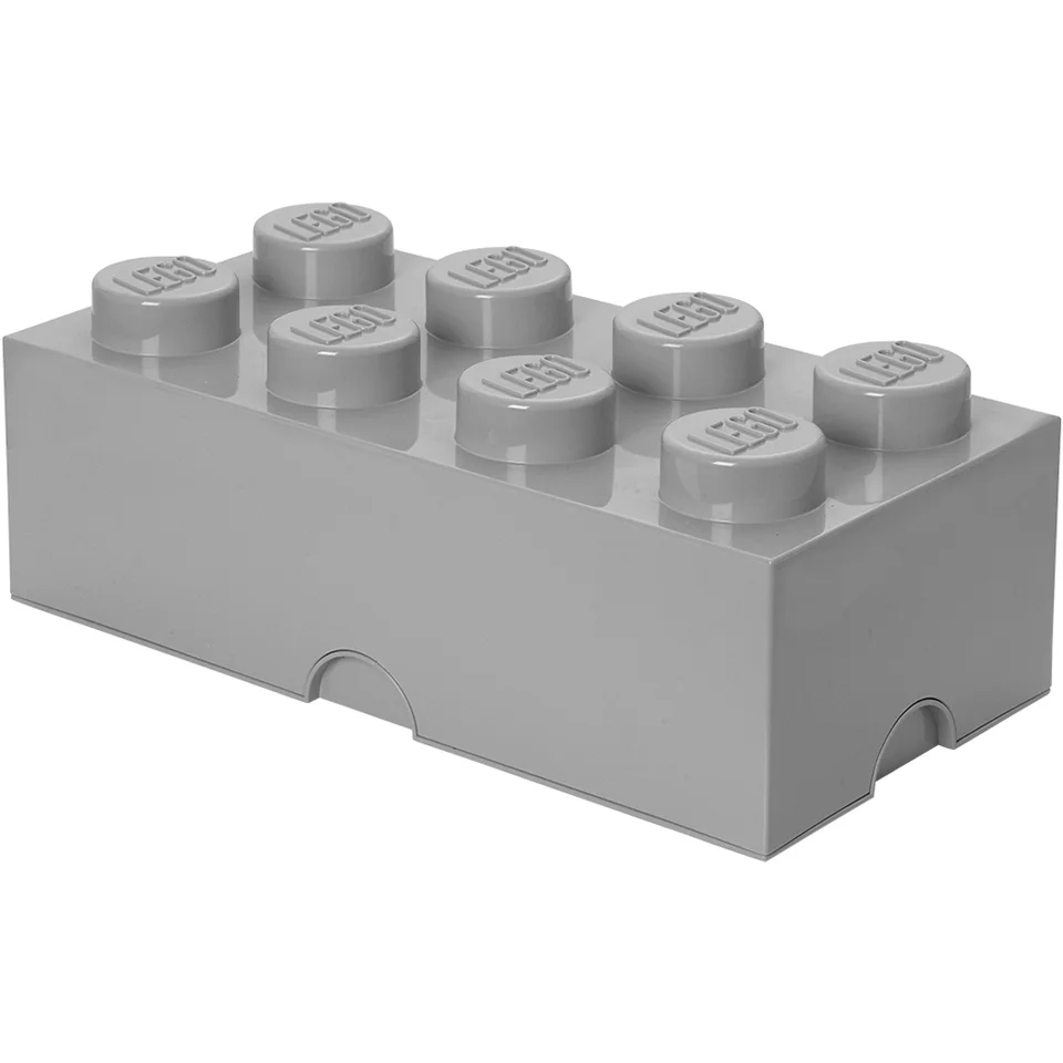 LEGO Aufbewahrungsbox 8 - mittelgroß, grau Bild 1
