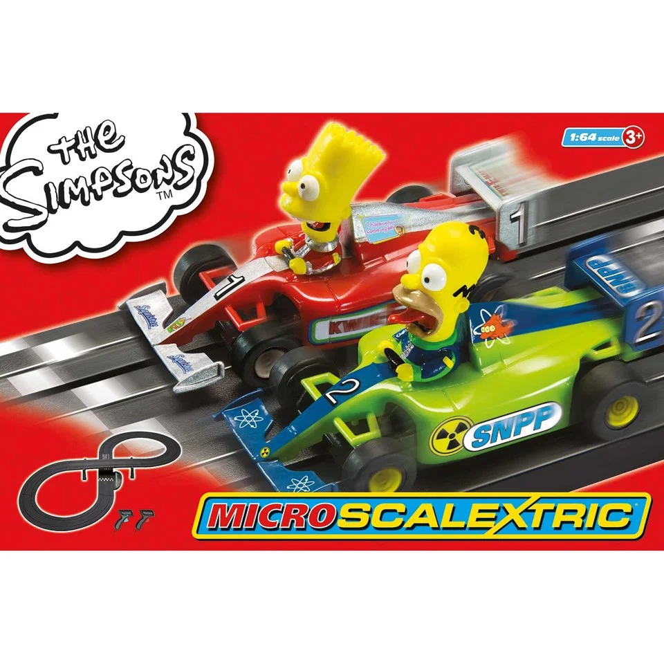 Micro Scalextric The Simpsons Bild 1
