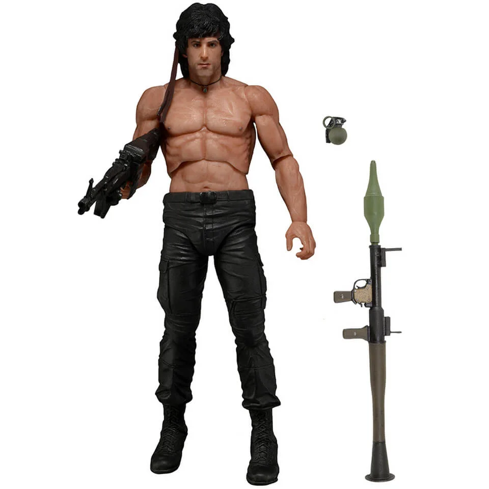 Neca Rambo First Blood Part II - 7 Inch Action Figure Bild 1