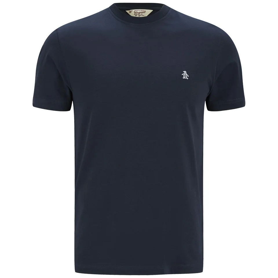 Original Penguin Herren Embroidered Logo T-Shirt - Dunkel Saphir - S - Blau Bild 1