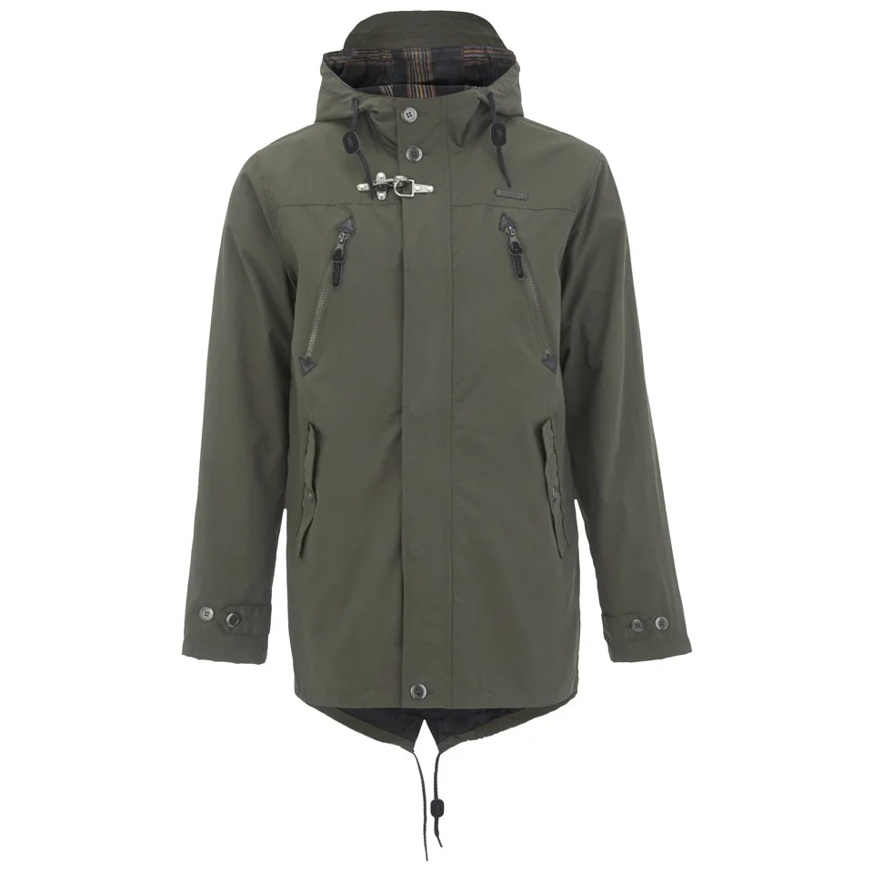 Ringspun Men's Checkmate Jacket - Khaki - S - Kaki Bild 1