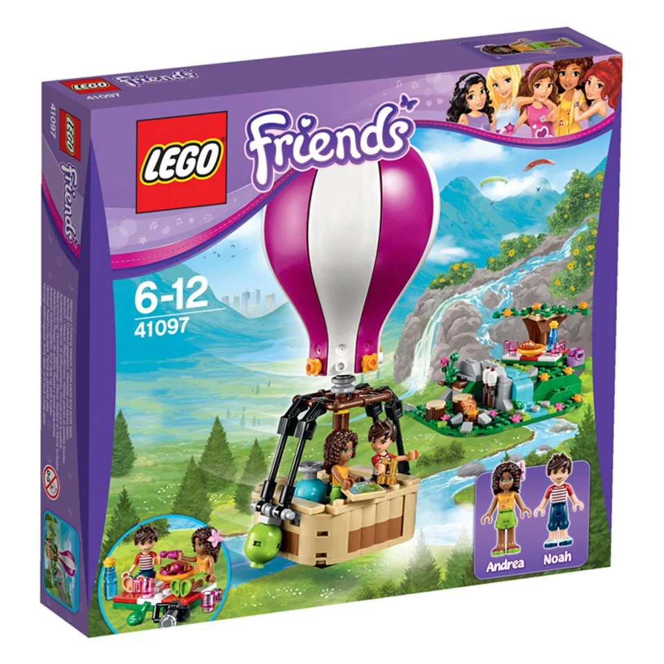 LEGO Friends: Heartlake Hot Air Balloon (41097) Bild 1