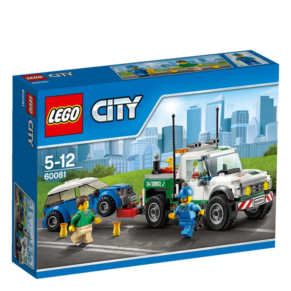LEGO City: Pickup-Abschleppwagen mit Auto (60081) Bild 1