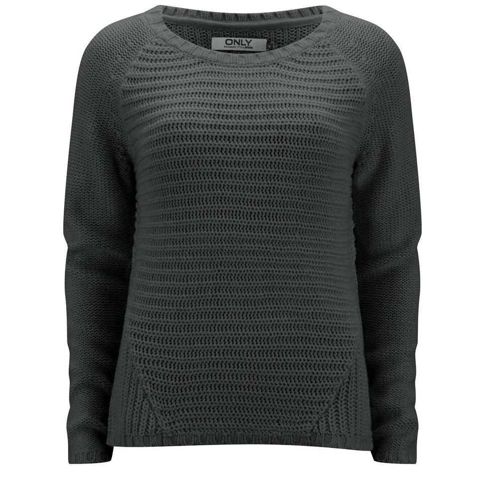 ONLY Women's Tullalu Jumper - Dark Grey - XS - Grau Bild 1