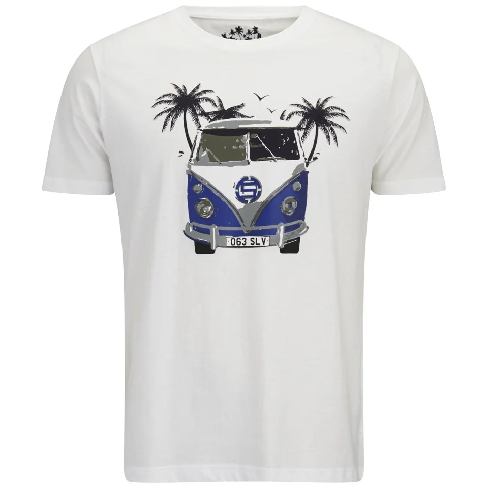 Salvage Men's Graphic Crew Neck T-Shirt - Optic White - S - Weiß Bild 1