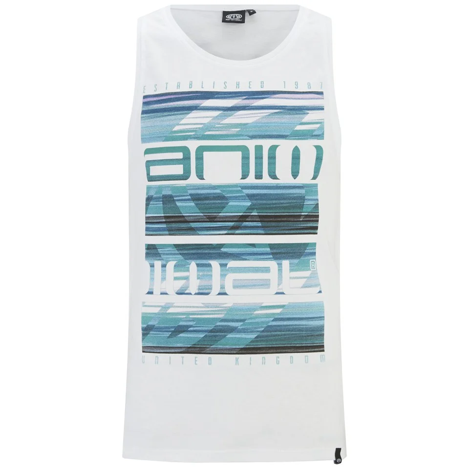 Animal Men's Yah Vest - White - S - Weiß Bild 1
