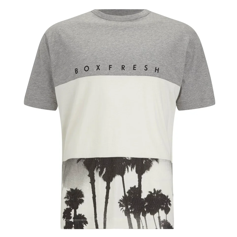 Boxfresh Men's Lozell T-Shirt - Black/White/Grey - S - Schwarz Bild 1