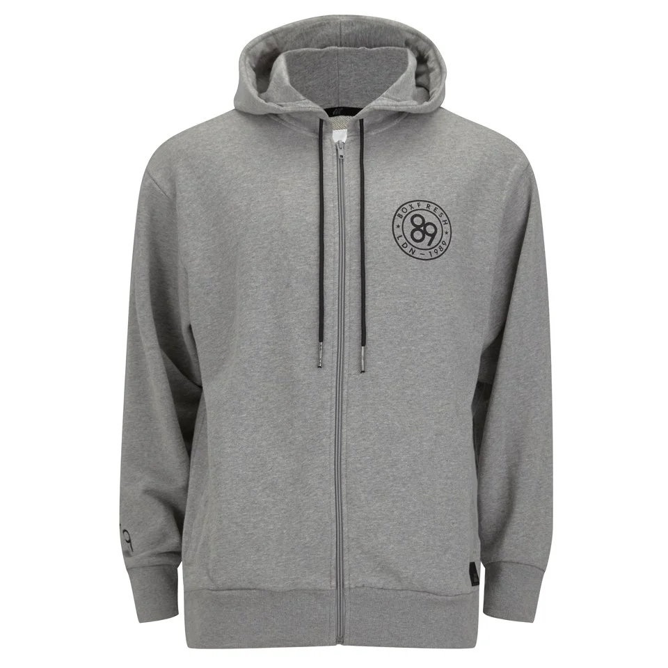 Boxfresh Men's Harrop Hoody - Grey Marl - S - Grau Bild 1