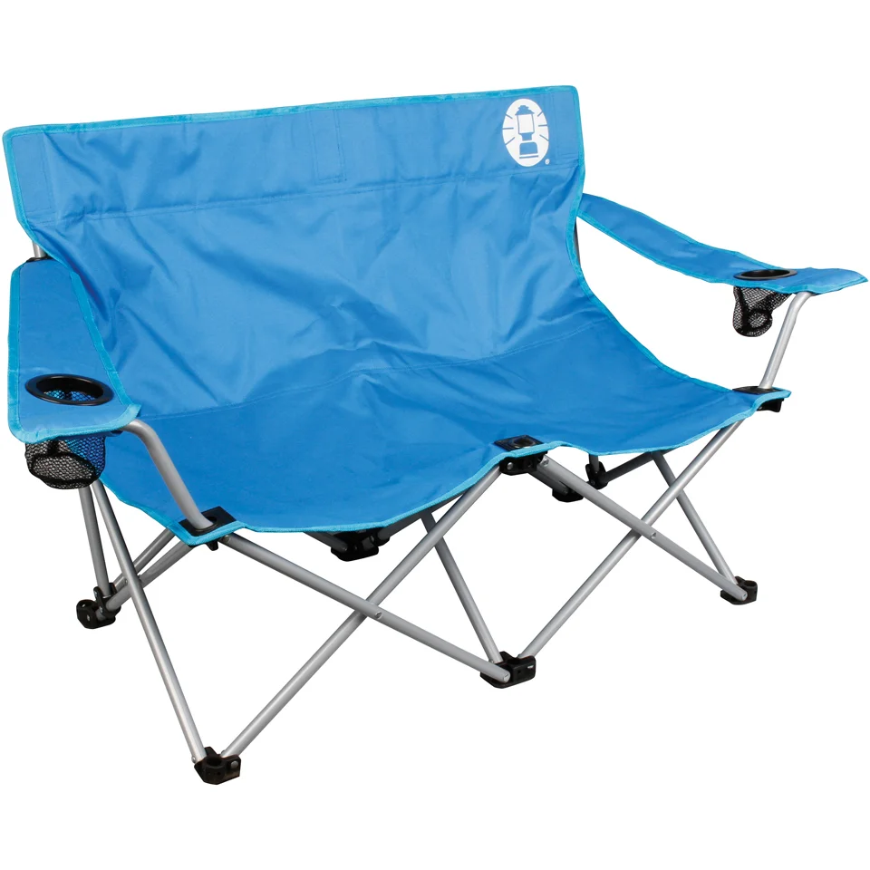 Coleman Folding Double Day Chair - Blue Bild 1