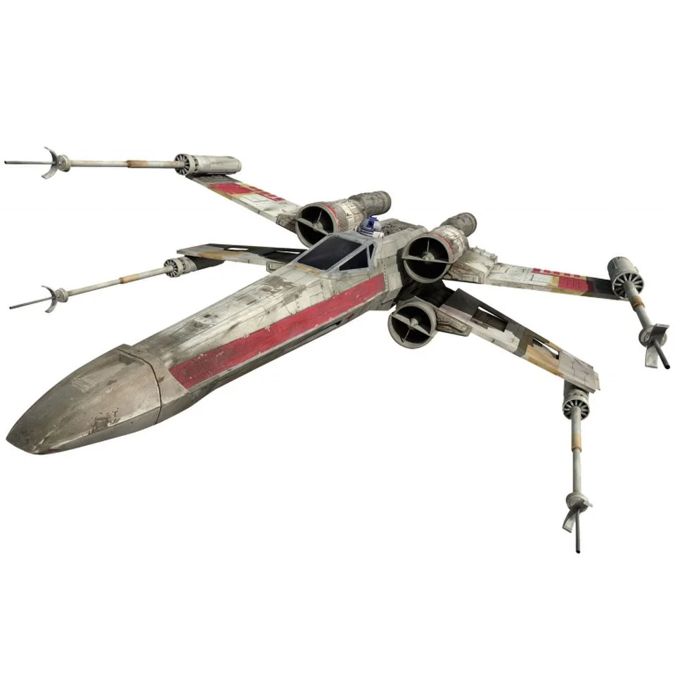 Hot Wheels Elite Star Wars IV A New Hope X-Wing Fighter Model Bild 1