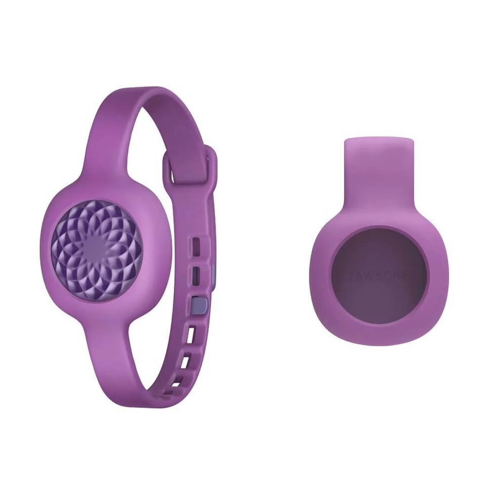 Jawbone UP Move Wireless Activity and Sleep Tracker - Clip & Strap Bundle - Grape Rose Bild 1
