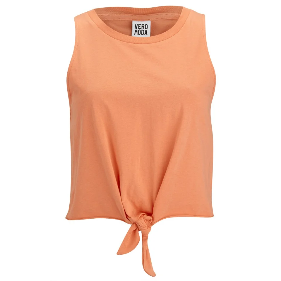 Vero Moda Women's Chillo Top - Bird of Paradise - UK 8 - Orange Bild 1