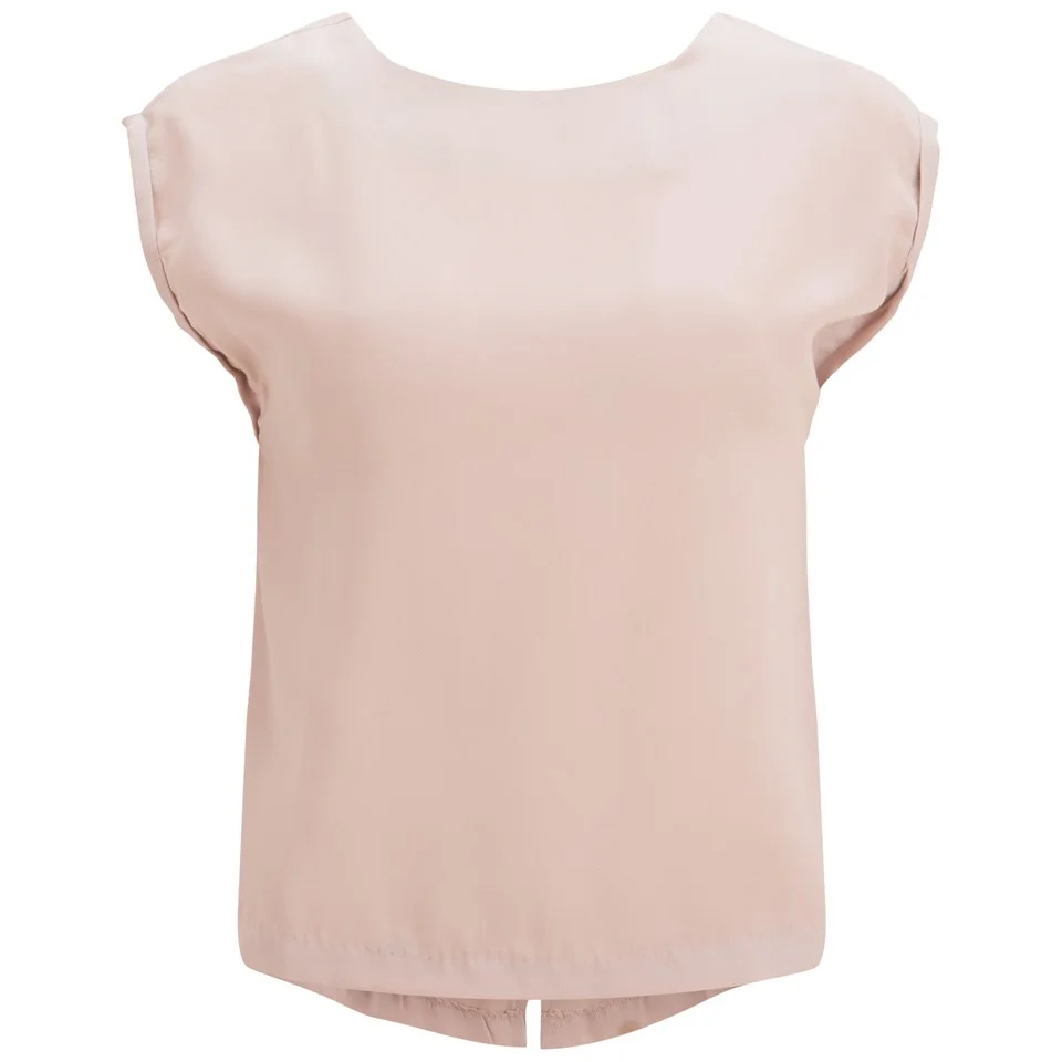 Vero Moda Women's Selma Top - Peach Whip - UK 8 - Pfirsich Bild 1